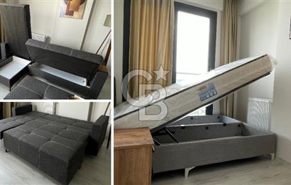 Kent Kule'de Çift Cepheli Eşyalı Kiralık Köşe 1+1 Sıfır Daire