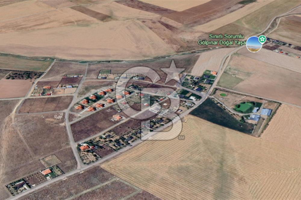 GÖLBAŞI YAĞLIPINAR' DA 750 m² SATILIK İMARLI ARSA