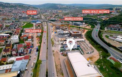 Kocaeli İzmit D605 Karayoluna cepheli ticari imarlı satılık arsa