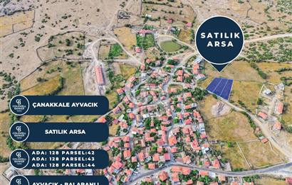 ASSOS BALABANLI KÖYÜNDE %80 İMARLI ARSALAR
