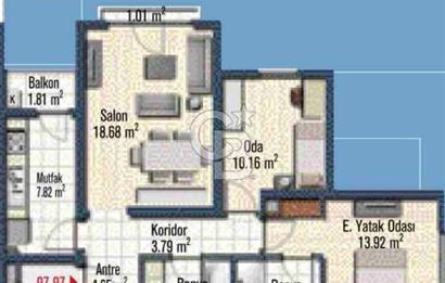 Mavişehir Soyak B Etap Eşyalı Kiralık 2+1 98 M² Daire