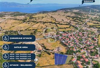 ASSOS BALABANLI KÖYÜNDE %80 İMARLI ARSALAR