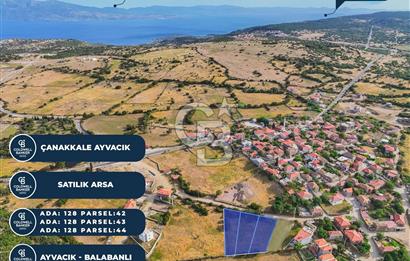 ASSOS BALABANLI KÖYÜNDE %80 İMARLI ARSALAR