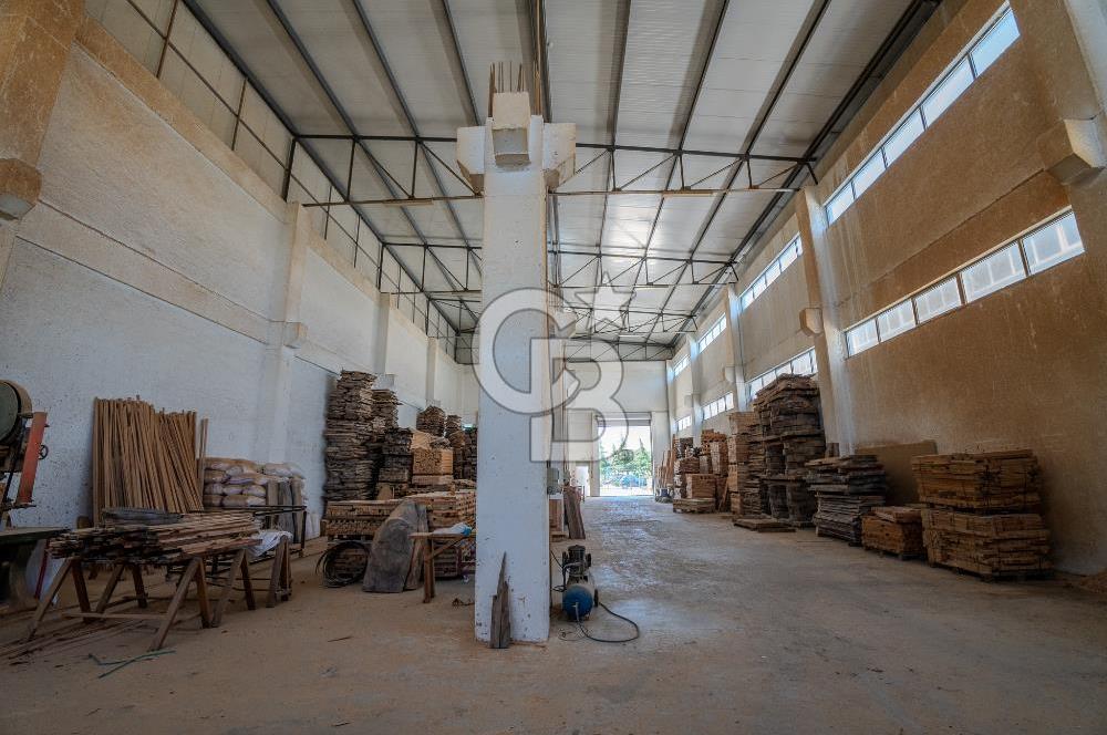 İZMİR İTOB OSB'de 2500 m2 ARSADA -625 m2 H:10 MT SATILIK FABRİKA