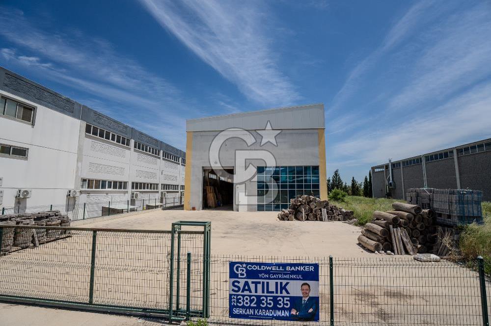 İZMİR İTOB OSB'de 2500 m2 ARSADA -625 m2 H:10 MT SATILIK FABRİKA