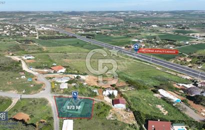 SATILIK ÇATALCA OKLALI 873 M² TEK TAPU TEPE KONUMDA ARSA