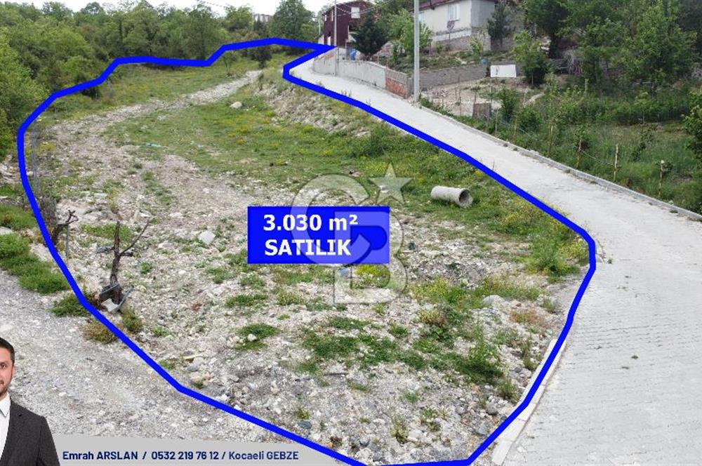 Duraklı Köyü İmar Sınırı İçinde Yol Üzeri Satılık 3.030m² Parsel