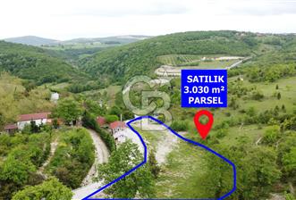 Duraklı Köyü İmar Sınırı İçinde Yol Üzeri Satılık 3.030m² Parsel