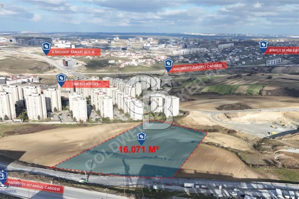 SATILIK BAHÇEŞEHİR 2.KISIM'A SINIR EMSAL 1.90-11 KAT İMARLI ARSA