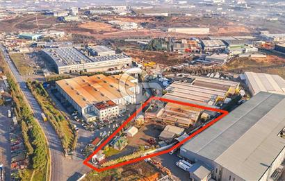 Gebze Pelitli Merkezde Üzerinde Fabrika ve Depo Olan 6090m2 Arsa