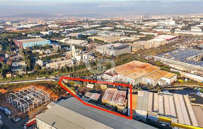 Gebze Pelitli Merkezde Üzerinde Fabrika ve Depo Olan 6090m2 Arsa