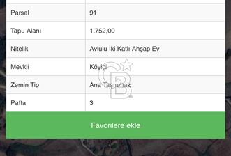 Çanakkale Çan çamköy de satılık 1752m2 satılık arsa