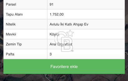Çanakkale Çan çamköy de satılık 1752m2 satılık arsa