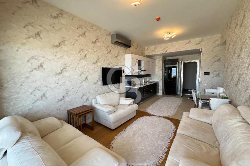 Sinpaş Aqua City Projesinde 29. Katta Balkonlu 1+1 Satılık Daire