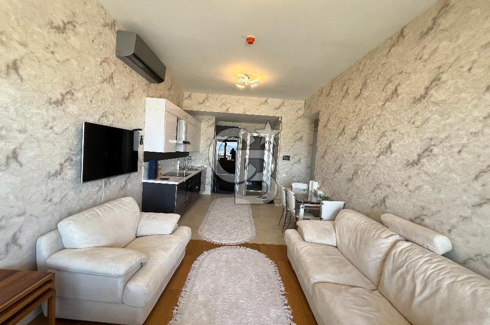 Sinpaş Aqua City Projesinde 29. Katta Balkonlu 1+1 Satılık Daire