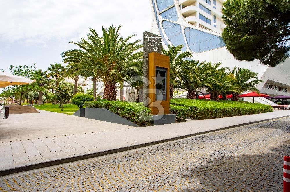 İzmir'in Kalbi Folkart Towers'ta 1+1 95 M2 ATip Satılık Rezidans