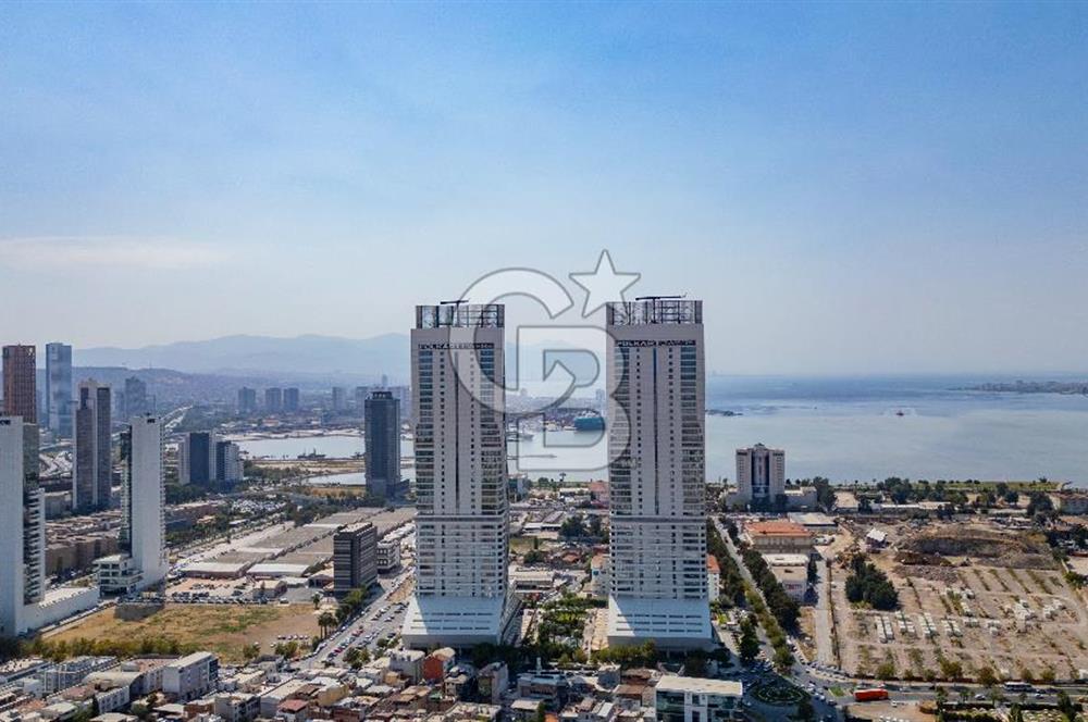 İzmir'in Kalbi Folkart Towers'ta 1+1 95 M2 ATip Satılık Rezidans