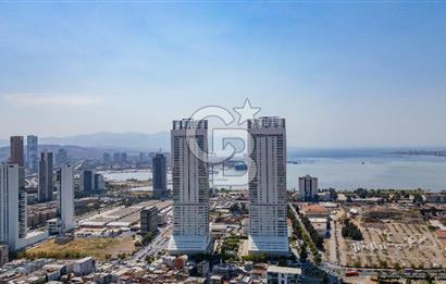 İzmir'in Kalbi Folkart Towers'ta 1+1 95 M2 ATip Satılık Rezidans