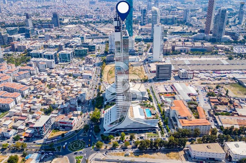 İzmir'in Kalbi Folkart Towers'ta 1+1 95 M2 ATip Satılık Rezidans
