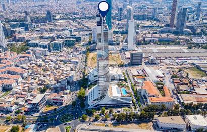 İzmir'in Kalbi Folkart Towers'ta 1+1 95 M2 ATip Satılık Rezidans