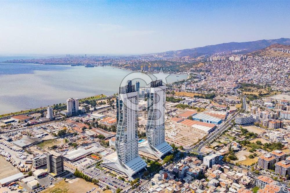 İzmir'in Kalbi Folkart Towers'ta 1+1 95 M2 ATip Satılık Rezidans