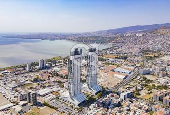 İzmir'in Kalbi Folkart Towers'ta 1+1 95 M2 ATip Satılık Rezidans