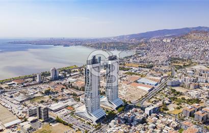 İzmir'in Kalbi Folkart Towers'ta 1+1 95 M2 ATip Satılık Rezidans
