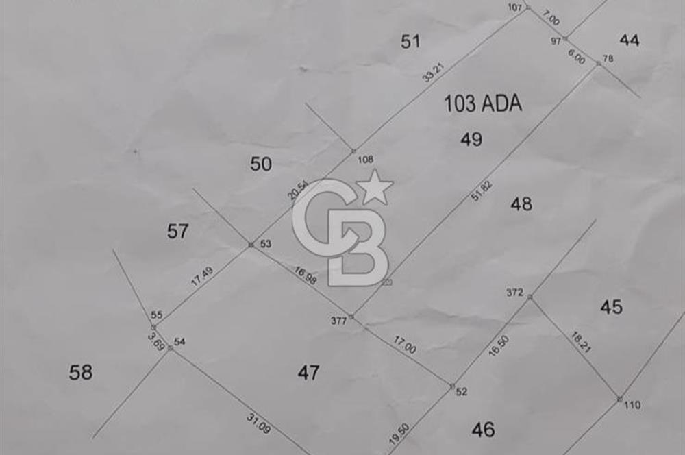 Tavas Yaka Mah. Fırsat Satılık Toplam 2003 m² 3 Adet Tarla