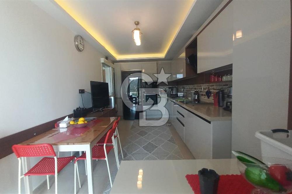 İkon evler residence da muhteşem deniz manzaralı 3+1 