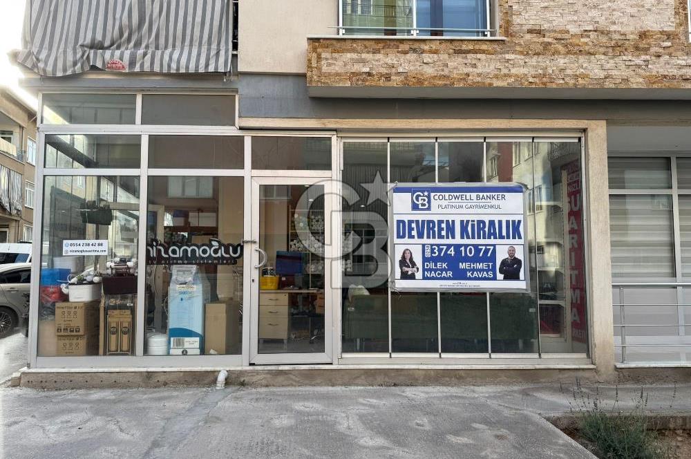 Yeşilköy Caddesinde 70m2 Devren Kiralık Dükkan +70m2 Depo