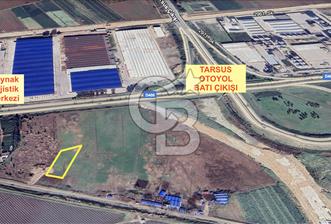 MERSİN TARSUS D-400 OTOBAN GİRİŞİ 4.097 M² SANAYİ İMARLI ARSA