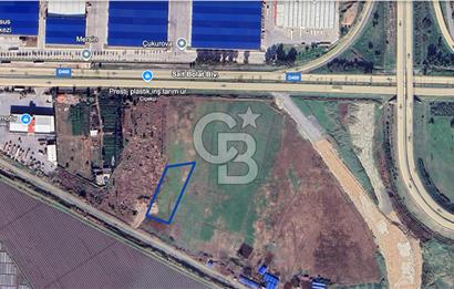 MERSİN TARSUS D-400 OTOBAN GİRİŞİ 4.097 M² SANAYİ İMARLI ARSA