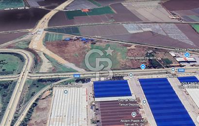 MERSİN TARSUS D-400 OTOBAN GİRİŞİ 4.097 M² SANAYİ İMARLI ARSA