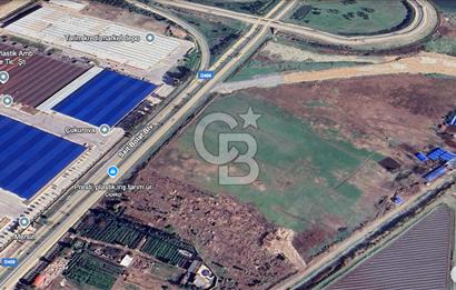 MERSİN TARSUS D-400 OTOBAN GİRİŞİ 4.097 M² SANAYİ İMARLI ARSA
