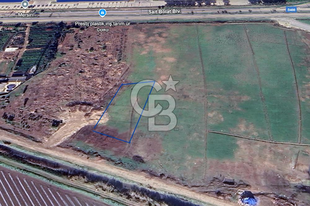 MERSİN TARSUS D-400 OTOBAN GİRİŞİ 4.097 M² SANAYİ İMARLI ARSA
