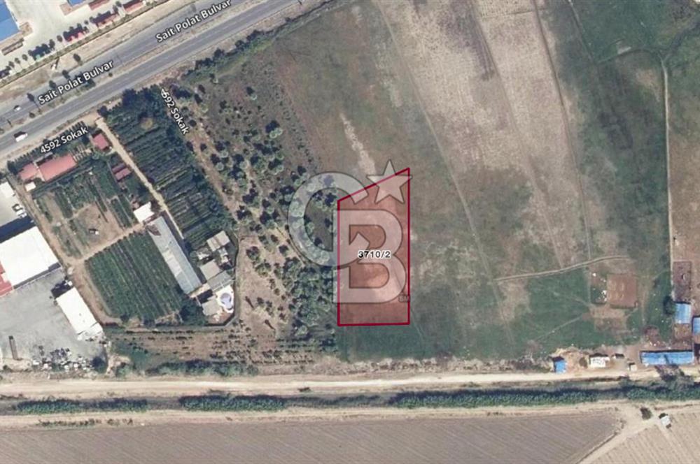 MERSİN TARSUS D-400 OTOBAN GİRİŞİ 4.097 M² SANAYİ İMARLI ARSA