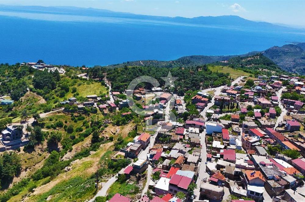 Çanakkale Ayvacık Ahmetçe de İmarlı Deniz Manzaralı Arsa