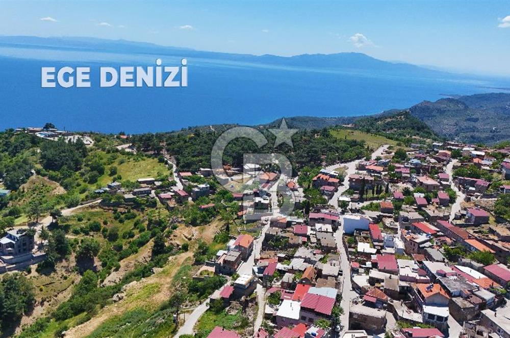 Çanakkale Ayvacık Ahmetçe de İmarlı Deniz Manzaralı Arsa