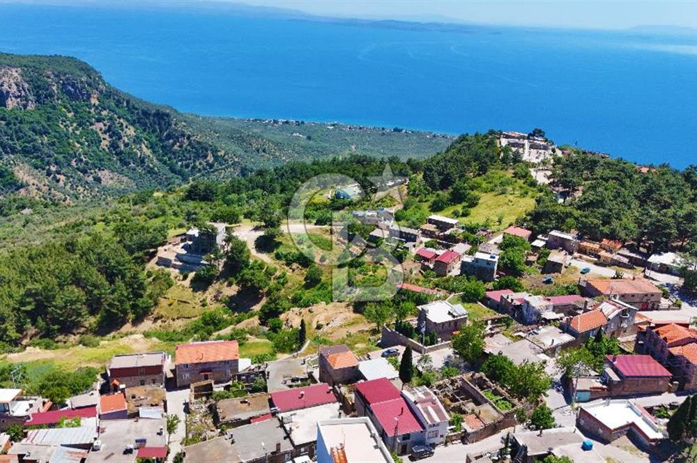 Çanakkale Ayvacık Ahmetçe de İmarlı Deniz Manzaralı Arsa