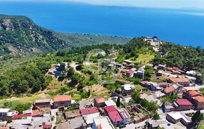 Çanakkale Ayvacık Ahmetçe de İmarlı Deniz Manzaralı Arsa