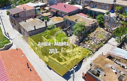 Çanakkale Ayvacık Ahmetçe de İmarlı Deniz Manzaralı Arsa