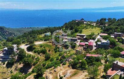 Çanakkale Ayvacık Ahmetçe de İmarlı Deniz Manzaralı Arsa