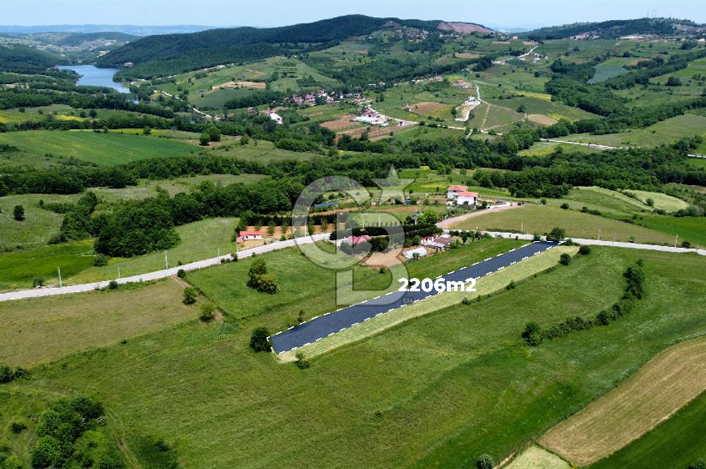 CB AKADEMİ KISALAR SATILIK 2206 m2 ASFALT YOL CEPHE TARLA