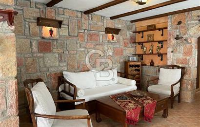 Yzlık Kiralık 1+1 Havuzlu Full Manzaralı Taş Ev 