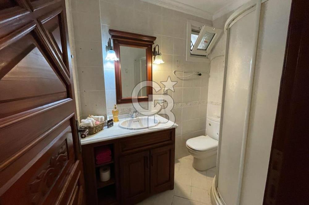 Yzlık Kiralık 1+1 Havuzlu Full Manzaralı Taş Ev 