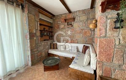 Yzlık Kiralık 1+1 Havuzlu Full Manzaralı Taş Ev 
