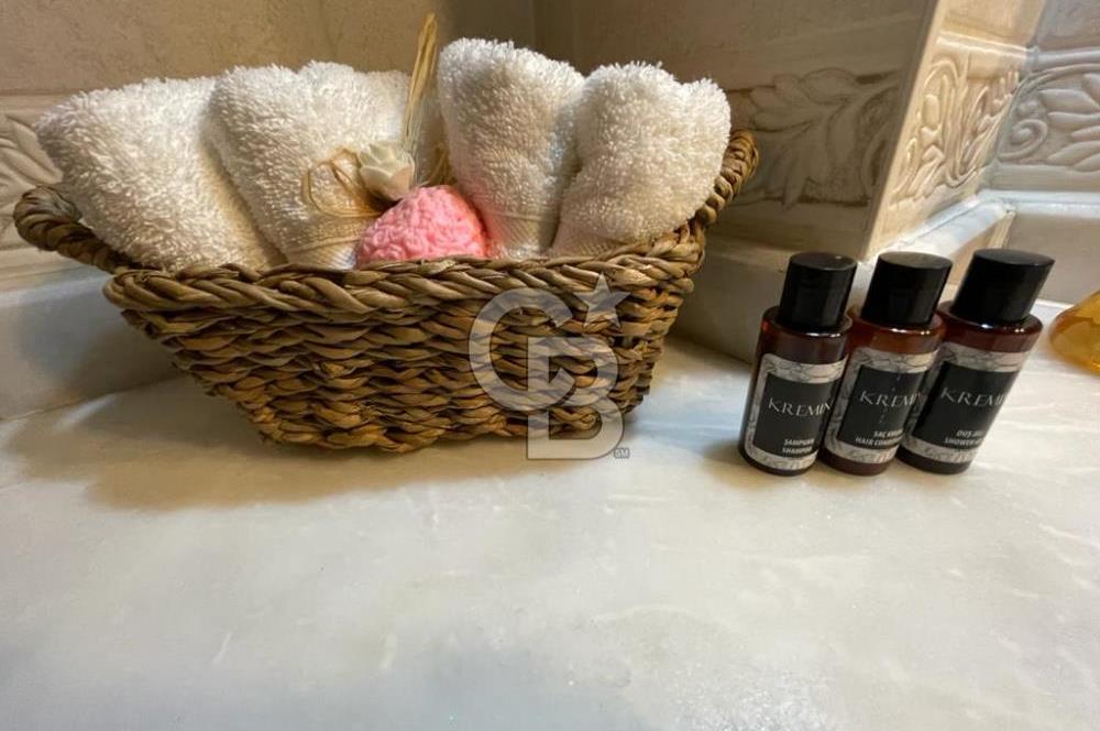 Yzlık Kiralık 1+1 Havuzlu Full Manzaralı Taş Ev 