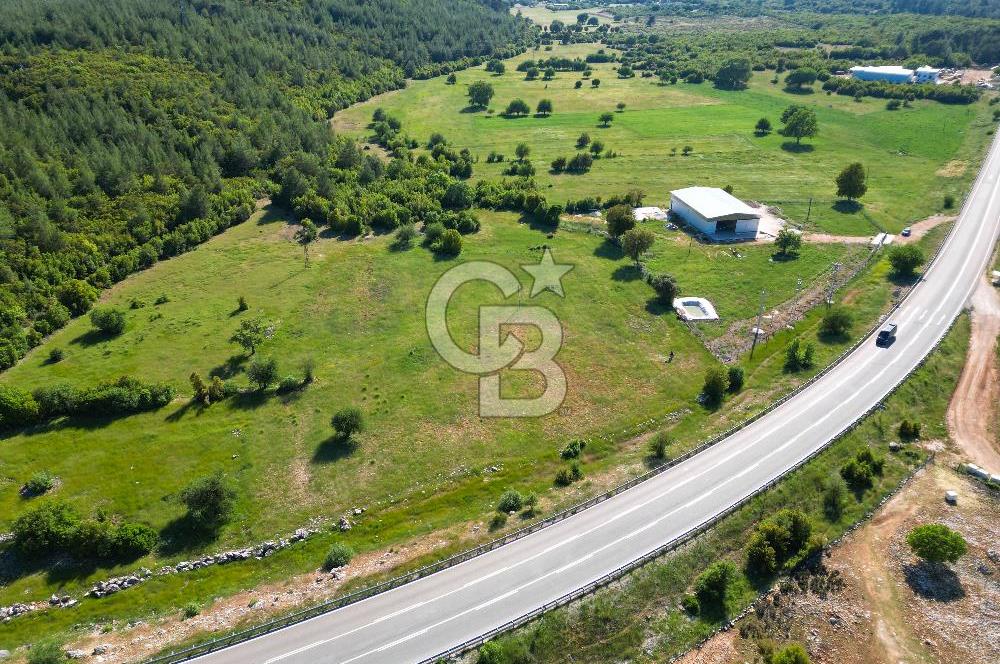 ANTALYA KAŞ SARILARDA D-400 KARA YOLU KENARINDA SATILIK TARLA