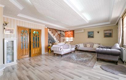 KOZA CADDE YAKINI SHELL ALTI 7+1 SAUNALI GENİŞ TERASLI DUBLEKS