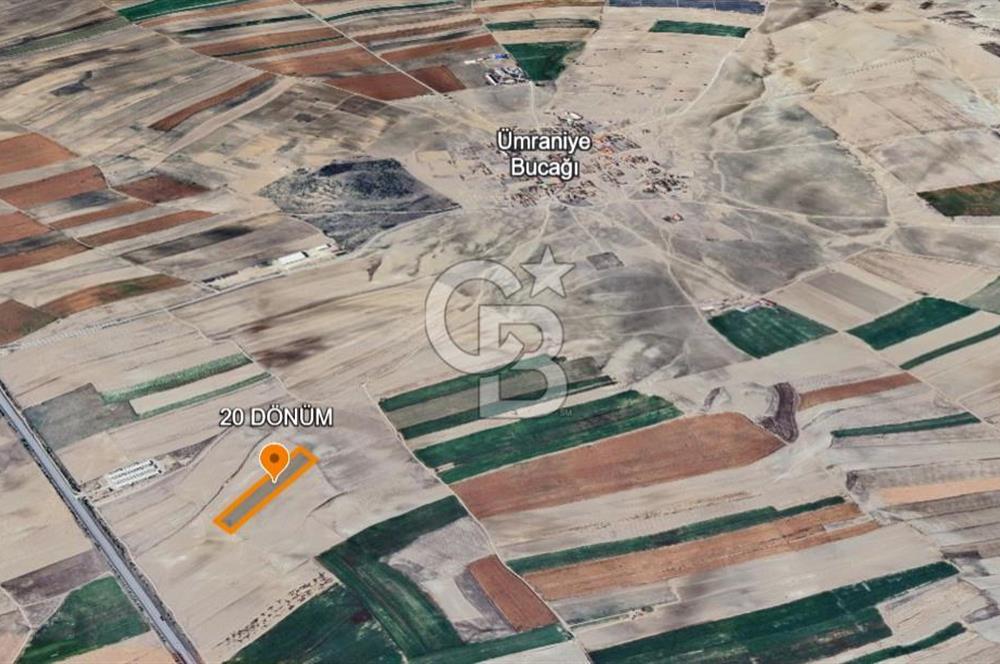 EMİRDAĞ ÜMRANİYE'DE 20.459 m² SATILIK TARLA